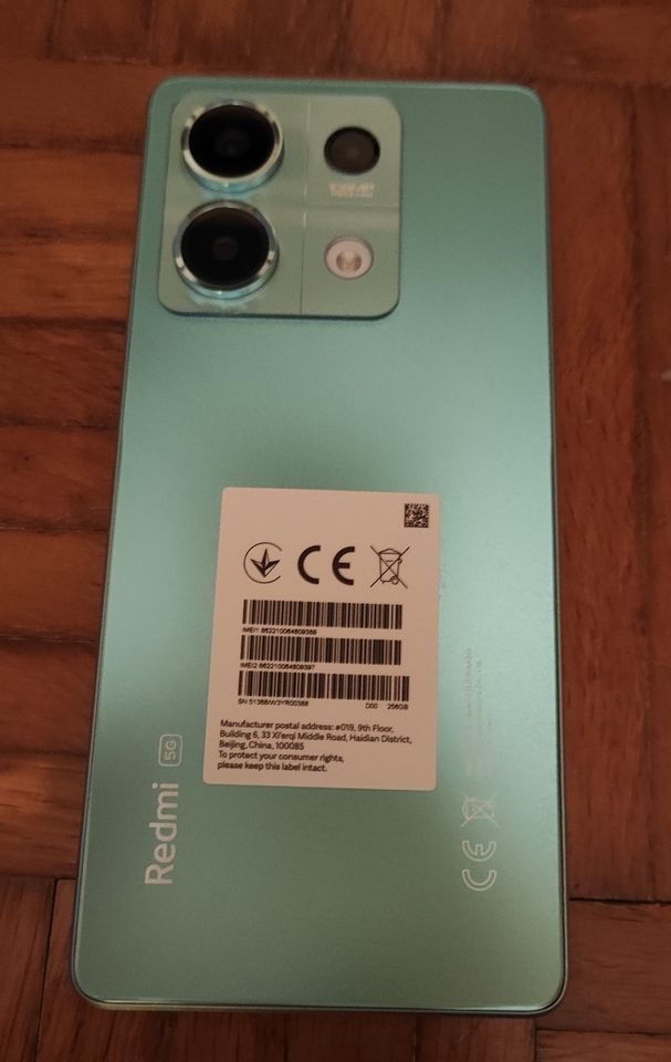 Xiaomi Redmi Note 13 5G 8GB+256GB  Blau Dual SIM Ohne Simlock in Traunstein