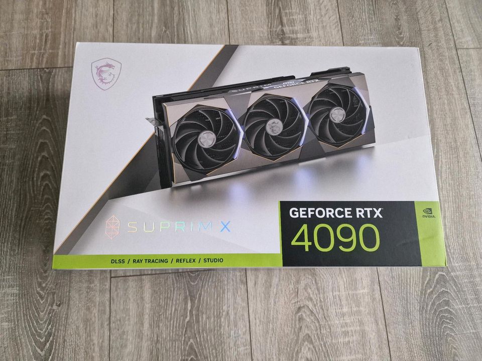 GEFORCE RTX 4090 SUPRIM X  Original VERPACKUNG in Saarbrücken