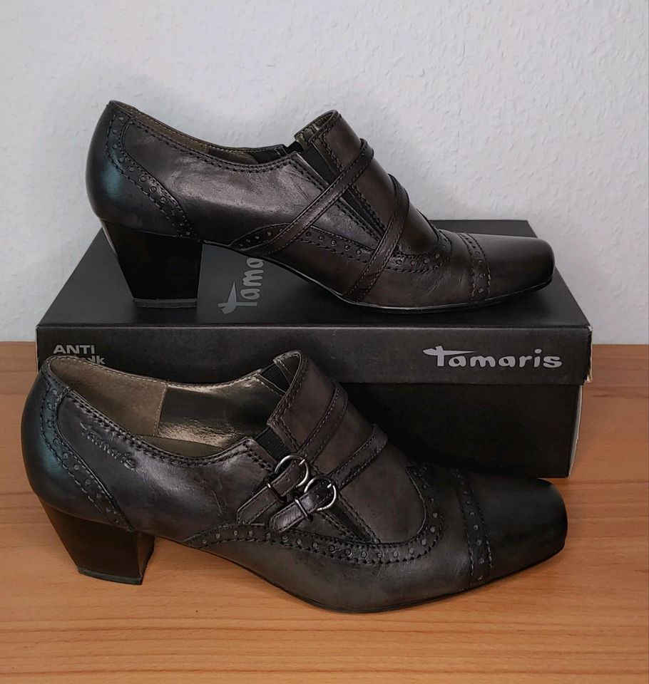 Tamaris Antishock Pumps Grafit echt Leder Größe 40 in Niedersachsen -  Seevetal | eBay Kleinanzeigen ist jetzt Kleinanzeigen