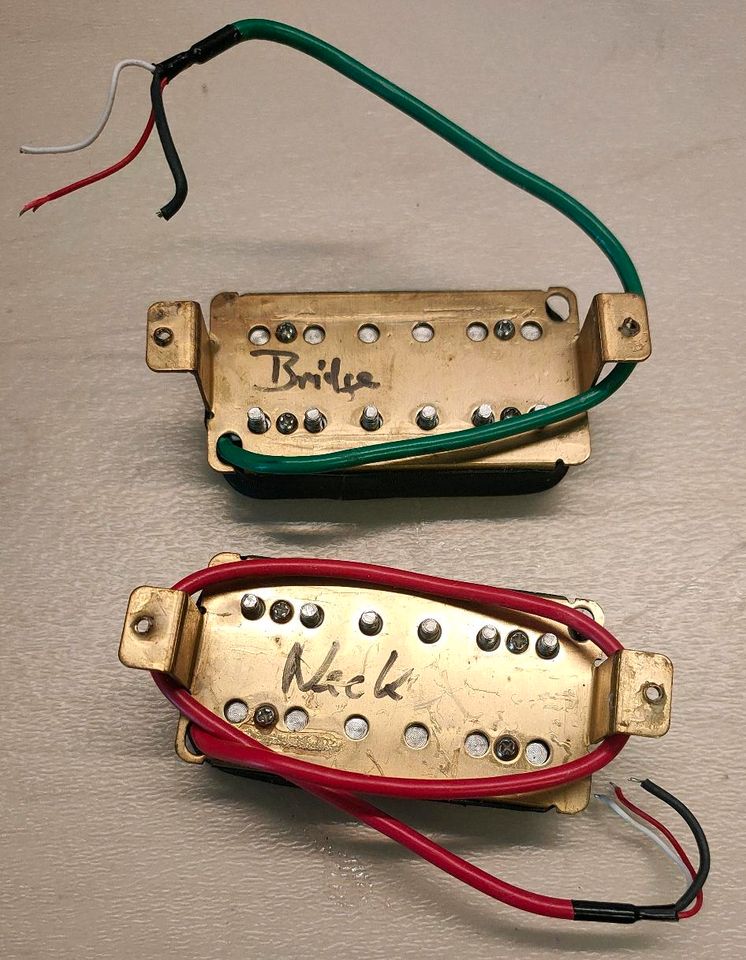 Humbucker Set aus Cort Zenox Z42 E-Gitarre in Brigachtal