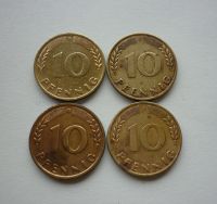 10 Pfennig 1949 Prägestelle D, F, G, J Baden-Württemberg - Zaberfeld Vorschau