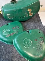 Simson Tankset Originallack billiardgrün Tuning Brandenburg - Eberswalde Vorschau