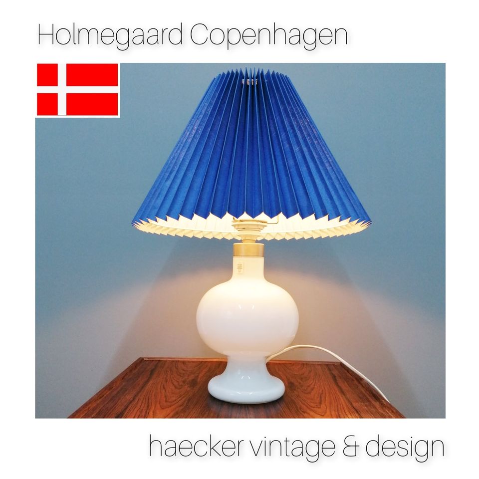 Tischlampe danish design Royal Copenhagen - Holmegaard 70er in Flensburg