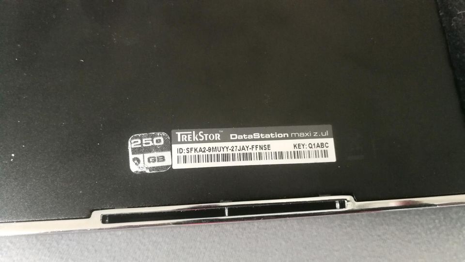 Trekstor 3,5'' externer Speicher 250 GB in Centrum