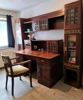 Antiquitäten antiker Schreibtisch mit Überbau und extra Schrank Niedersachsen - Varel Vorschau