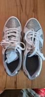 Sneaker Turnschuhe Freizeitschuhe weiß silber 41 Hamburg-Mitte - Hamburg Billstedt Vorschau