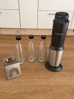 Sodastream mit 3 Glasflaschen und abtropfhalter Frankfurt am Main - Eckenheim Vorschau