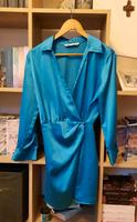 Blaues satin Kleid Bayern - Peiting Vorschau