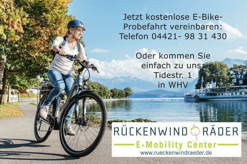 City-E-Bike Velo de Ville Südwind - Neurad! in Wilhelmshaven