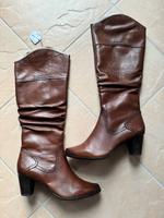 Caprice Stiefel braun/Echtleder/40,5 Berlin - Biesdorf Vorschau