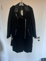 Bikermantel Mango schwarz Größe M NEU Mantel wolle Thüringen - Eisenach Vorschau