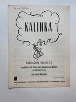 Kalinka - Russ. Volkslied für Tenor/Sopran und Klavier Saarbrücken-Mitte - St Johann Vorschau