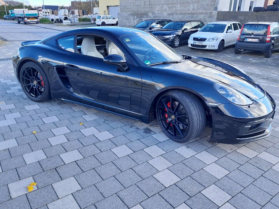 PORSCHE 718 Cayman GTS 4.0 Leder Sitzlüftung el Sitze Garantie in Ötisheim