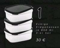 Tupperware Eckige Eidgenossen (3) 850 ml BLACK DEAL  NEU Bayern - Horgau Vorschau