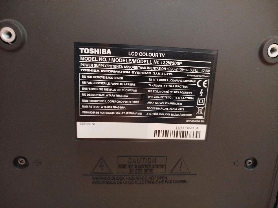 Fernseher Toshiba 32 in Dortmund