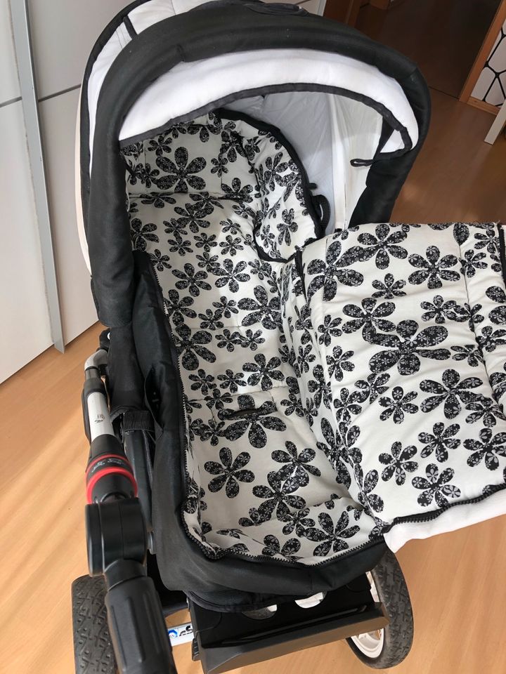 Hartan Racer GT Kombi Kinderwagen Buggy mit viel Zubehör in Groß-Gerau