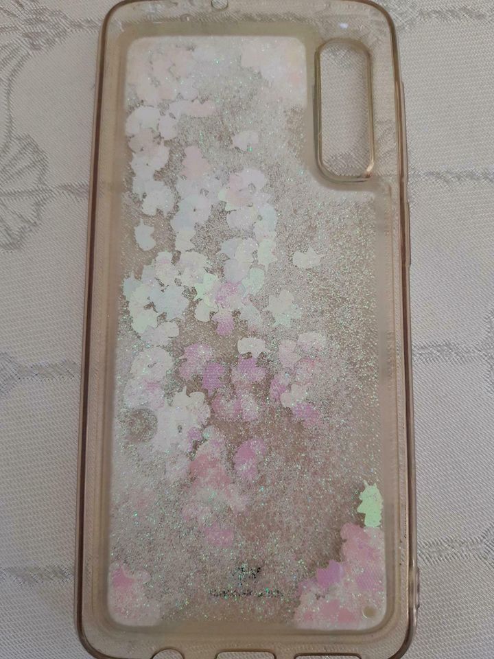 Handyhülle, Cover - WHITE DIAMONDS Sparkle, Samsung - Galaxy A50 in Herne