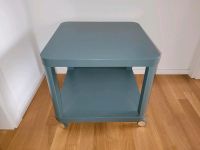 Ikea Tingby Rolltisch Beistelltisch grau grün blau 50 x 50cm Bayern - Karlshuld Vorschau