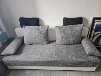 Dauerschläfer couch (grau weiß) Nordrhein-Westfalen - Mönchengladbach Vorschau