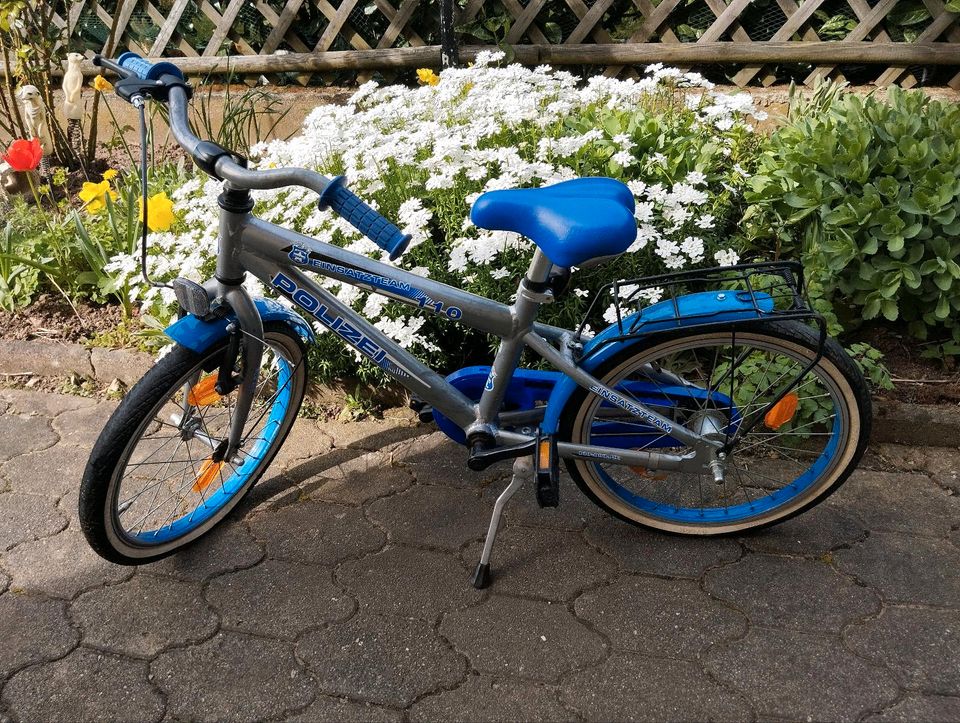 Kinderfahrrad "Polizei"  18Zoll in Theres