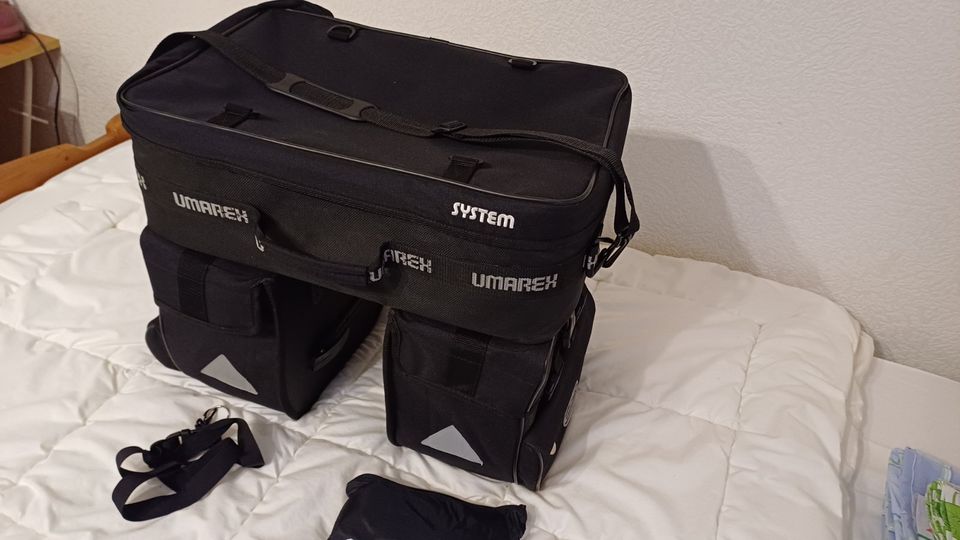 Fahrradgepacktaschensxstem 3-teilig von Umarex in Sarstedt