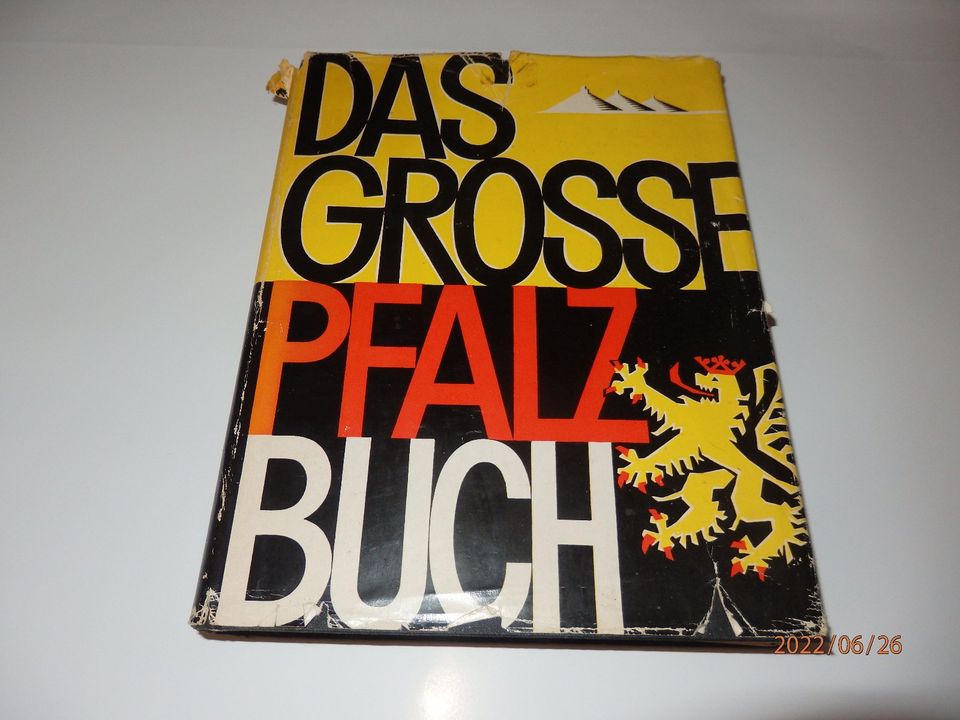 "Das Grosse Pfalzbuch" 1964 Pfälzische Verlagsanstalt 668 Seiten in Insheim