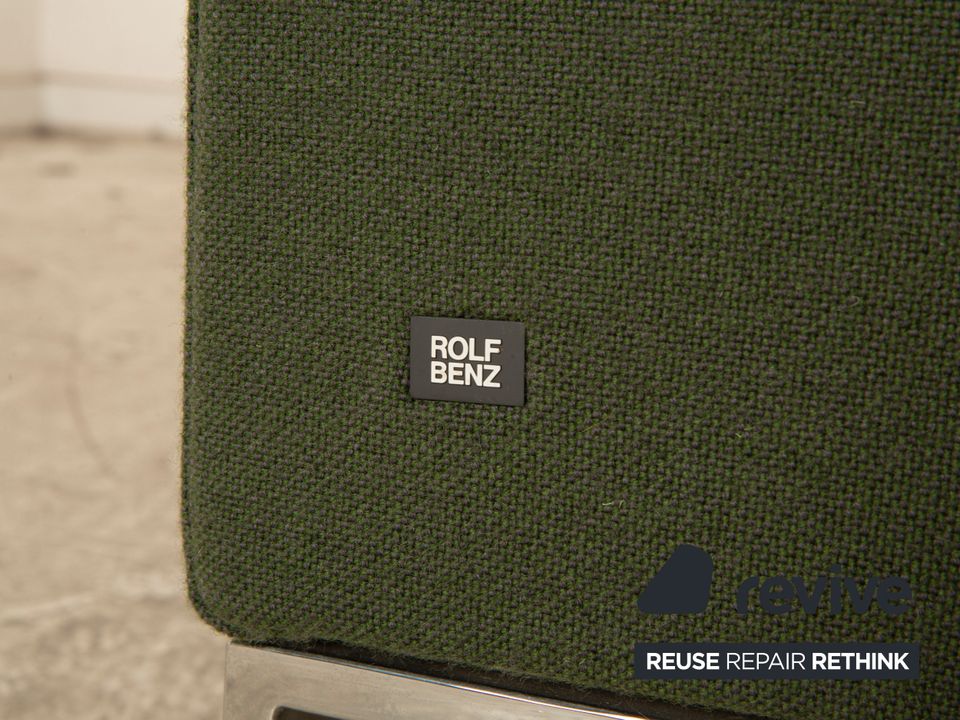 Rolf Benz Cara Stoff Zweisitzer Grün manuelle Funktion Sofa Couch in Köln