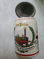 Krug mit Zinndeckel „150 Jahre Deutsche Eisenbahn“ Baden-Württemberg - Ravensburg Vorschau