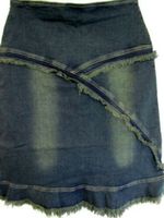 Neu Jeans Damen Franzen Rock Stretch blau blue indigo Gr. 38/40 Mecklenburg-Vorpommern - Usedom Vorschau