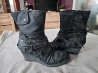 Mustang, Stiefeletten,  Größe 39, Damen, schwarz,  Stiefel Niedersachsen - Goslar Vorschau