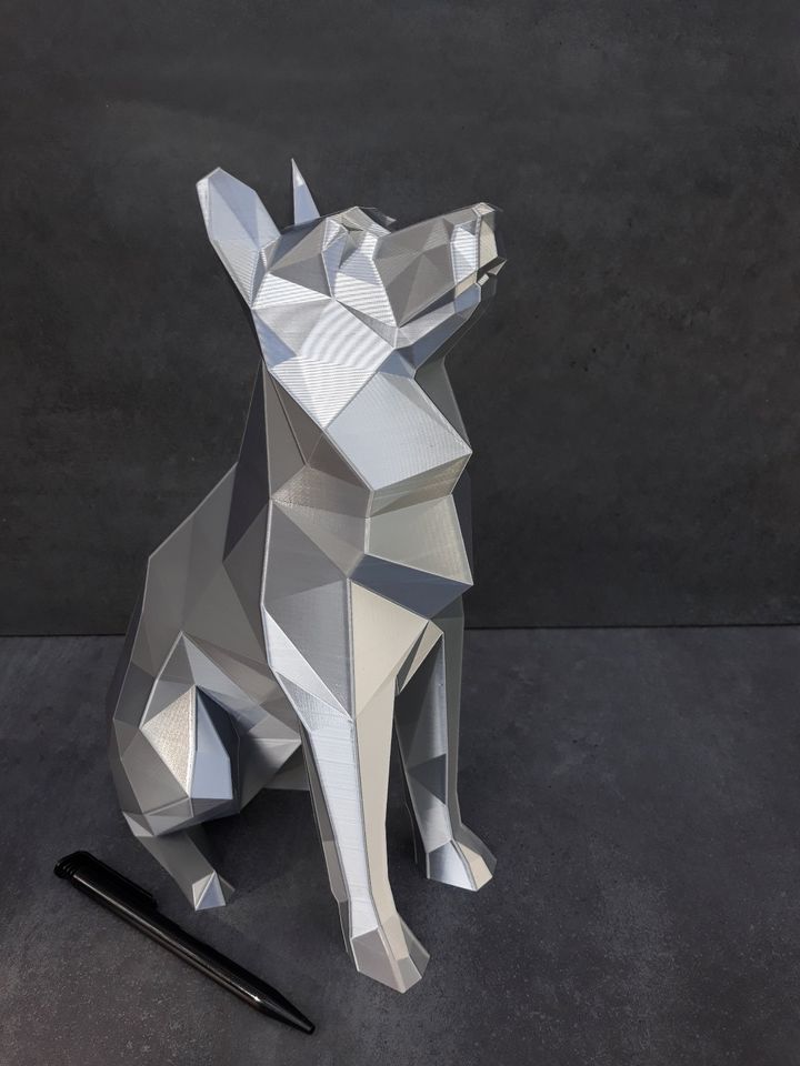 Schäferhund XL Design Skulptur Geschenkidee Hundeliebhaber in Neuberg