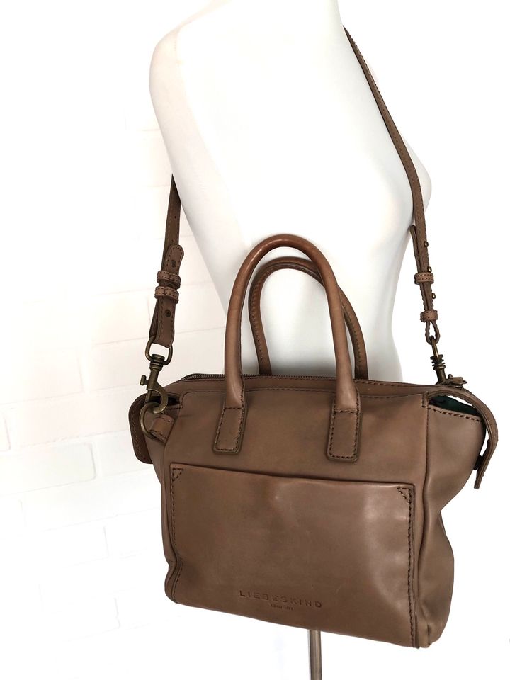 LIEBESKIND BERLIN*TASCHE*WEICHES LEDER*BEIGE*TAUPE*GRÜN*NEU* in Osnabrück