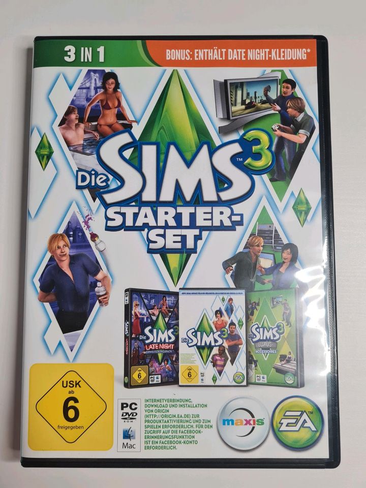 Die Sims3 StarterSet PC-Spiel super Zustand in Siegen