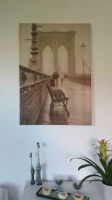 ♥️ Bild Wandbild sepia Brücke Bank IKEA Vintage Deko nostalgisch Niedersachsen - Loxstedt Vorschau