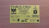 Suche Eintrittskarte Ticket Homburg Preußen Münster 1998 Niedersachsen - Hagen am Teutoburger Wald Vorschau