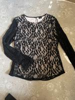 Damen Shirt Bluse Top Gr. M 38 schwarz beige neu Bayern - Wemding Vorschau