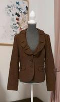 Zero Damen Kurz Blazer Herbst Winter Gr. 38 36 S M braun Raffung Niedersachsen - Walsrode Vorschau