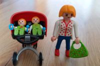 Playmobil City 5573 Mutter mit Zwillingskinderwagen Nordrhein-Westfalen - Dormagen Vorschau