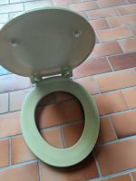 Toilettendeckel /Klodeckel /WC Sitz olive / moosgrün oval vintage Baden-Württemberg - Schwieberdingen Vorschau