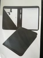 Schreibmappe A4 schwarz mit Einsteckfach für Block+ Stiftschlaufe Niedersachsen - Bockhorn Vorschau