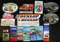 18 Aufkleber Motorsport F1 - OGP - Rally Monte-Carlo - Dunlop etc Nordrhein-Westfalen - Lohmar Vorschau