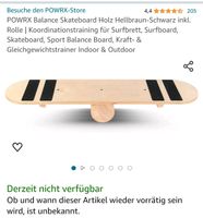 POWRX Balance Board Holz neuwertig Brandenburg - Dahme/Mark Vorschau