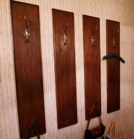 Retro Garderobe aus Holz mit Spiegel und Beleuchtung Wandsbek - Hamburg Bergstedt Vorschau