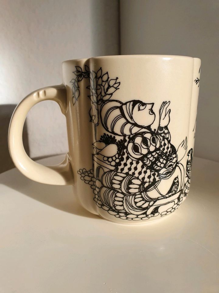 Große Tasse Jumbo Bier Rosenthal Studio Line Eulenspiegel schwarz in Leipzig