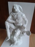 schwere Meissen Figur Till Eulenspiegel Weissporzellan 29cm Sendling - Obersendling Vorschau