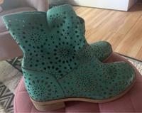 Super schöne Leder-Stiefeletten Gr.38 aus Italien Baden-Württemberg - Freiburg im Breisgau Vorschau