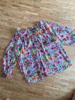 Zara Bluse Gr. XS Blumen mit goldenen Fäden Wandsbek - Hamburg Wellingsbüttel Vorschau