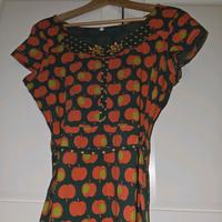 Blutsgeschwister Kleid Retro XL Apfel grün, orangerot Nordrhein-Westfalen - Paderborn Vorschau