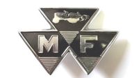 MF Emblem Metall für Motorhaube FERGUSON MF35 FE35 #111 Niedersachsen - Gleichen Vorschau