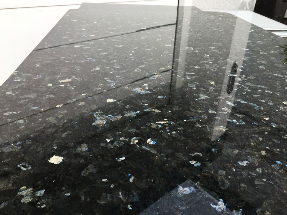 USM HALLER - Cheftisch, Schreibtisch, 3-tlg, Emerald Pearl Granit in Starnberg